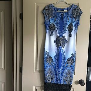 Gorgeous ECI dress. Medium. Blue.